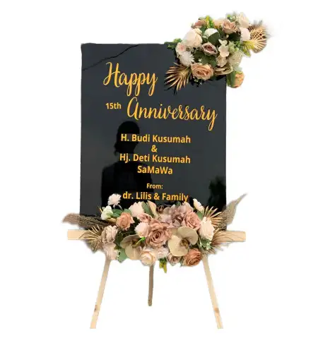 Papan Bunga Akrilik Tengilis Mejoyo