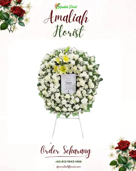 Krans Bunga Duka Tengilis Mejoyo